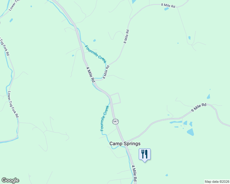 map of restaurants, bars, coffee shops, grocery stores, and more near 6347 4 Mile Road in Melbourne