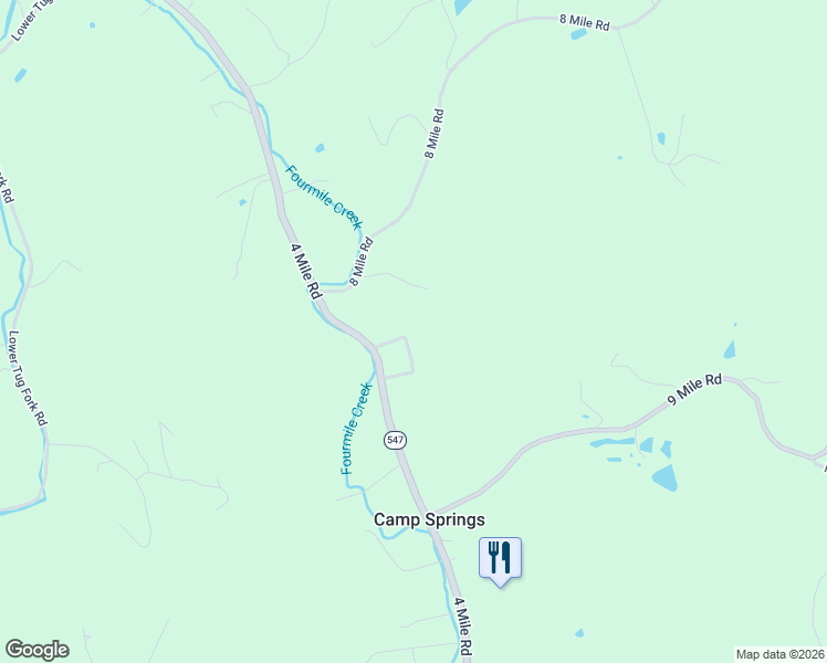 map of restaurants, bars, coffee shops, grocery stores, and more near 6347 4 Mile Road in Melbourne