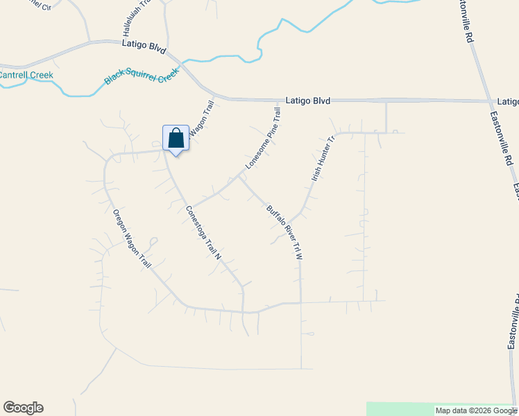 map of restaurants, bars, coffee shops, grocery stores, and more near 13465 Buffalo River Trail West in Elbert