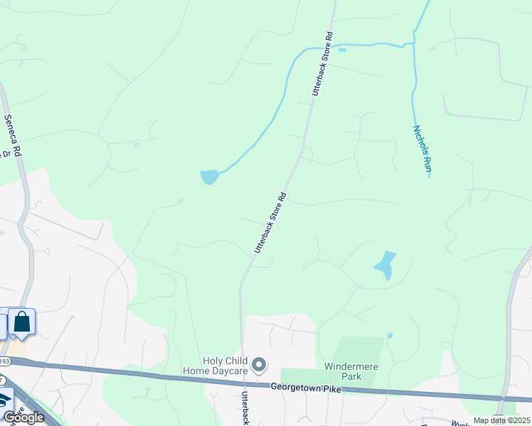 map of restaurants, bars, coffee shops, grocery stores, and more near 818 Utterback Store Road in Great Falls