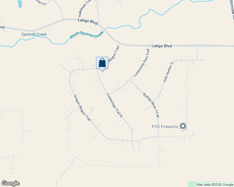 map of restaurants, bars, coffee shops, grocery stores, and more near 12375 Conestoga Trail North in Elbert
