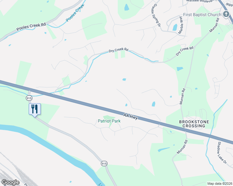 map of restaurants, bars, coffee shops, grocery stores, and more near 584 Ivy Ridge Drive in Cold Spring