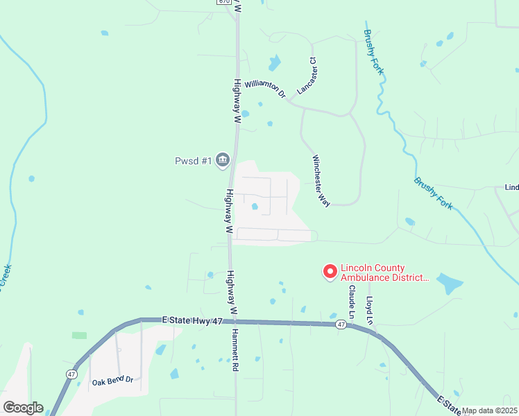 map of restaurants, bars, coffee shops, grocery stores, and more near 91 Swaying Pine Lane in Winfield