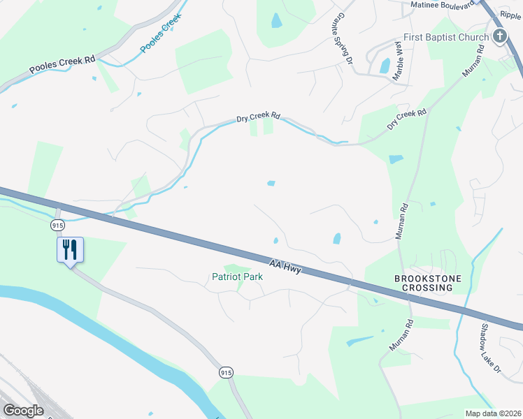map of restaurants, bars, coffee shops, grocery stores, and more near 584 Ivy Ridge Drive in Cold Spring