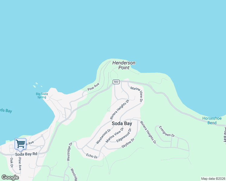 map of restaurants, bars, coffee shops, grocery stores, and more near 2853 Aqua Vista Way in Kelseyville