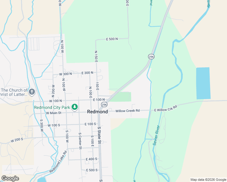 map of restaurants, bars, coffee shops, grocery stores, and more near 175 North State Street in Redmond