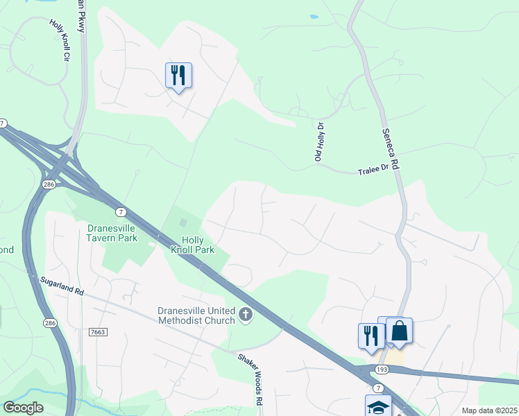 map of restaurants, bars, coffee shops, grocery stores, and more near 988 Old Holly Dr in Great Falls