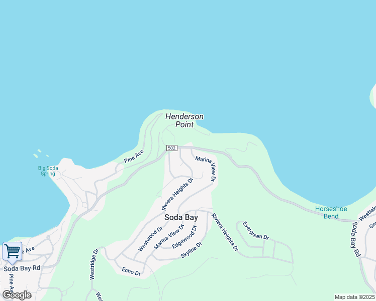 map of restaurants, bars, coffee shops, grocery stores, and more near 2789 Marina View Drive in Kelseyville