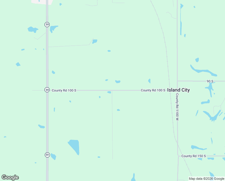 map of restaurants, bars, coffee shops, grocery stores, and more near County Road 100 South in Lyons