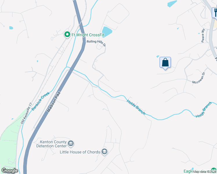 map of restaurants, bars, coffee shops, grocery stores, and more near 2413 Ambrato Way in Covington