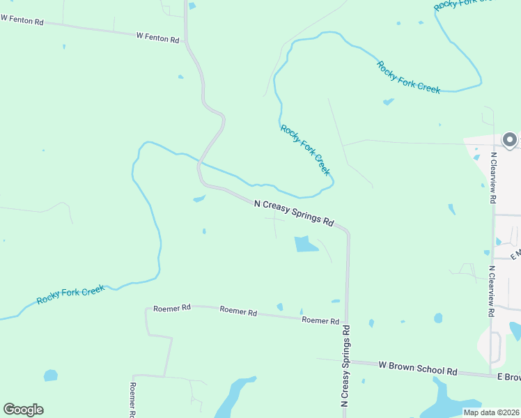 map of restaurants, bars, coffee shops, grocery stores, and more near 5161 North Creasy Springs Road in Columbia