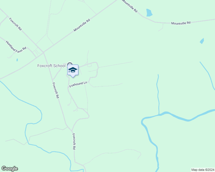 map of restaurants, bars, coffee shops, grocery stores, and more near Puppy Lane in Middleburg
