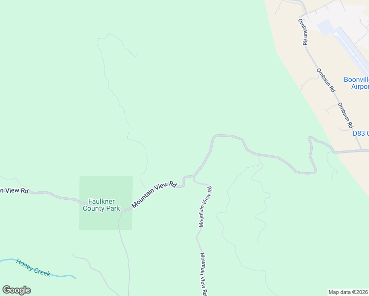 map of restaurants, bars, coffee shops, grocery stores, and more near 19500 Mountain View Road in Boonville