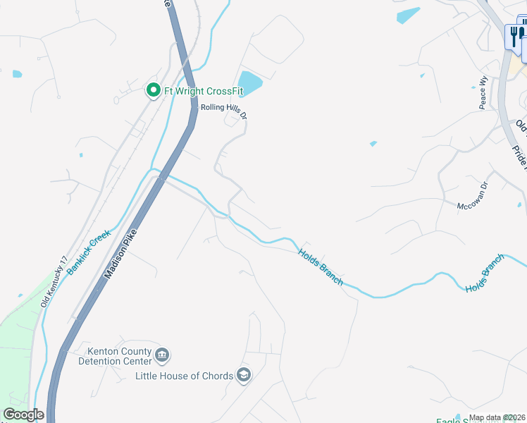 map of restaurants, bars, coffee shops, grocery stores, and more near 2413 Ambrato Way in Covington