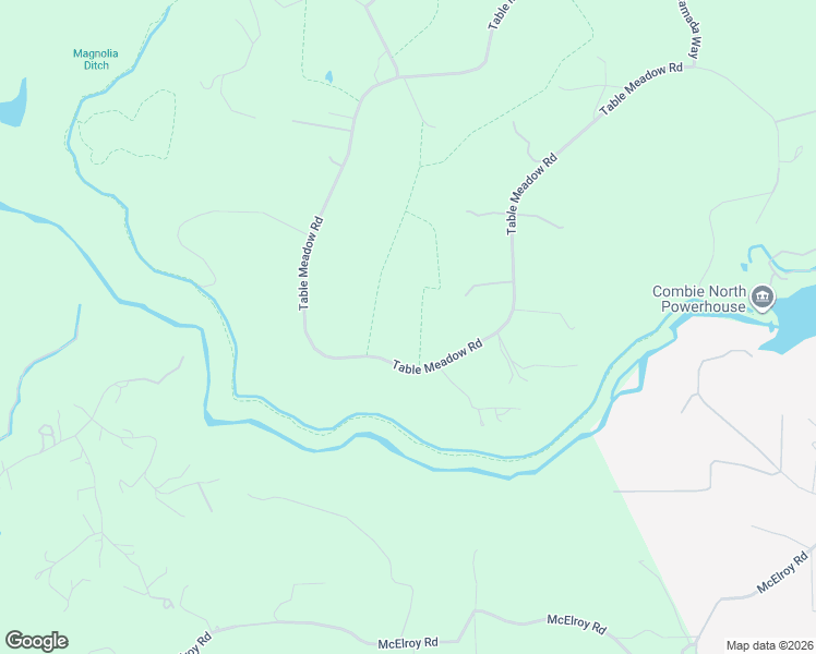 map of restaurants, bars, coffee shops, grocery stores, and more near 26525 Table Meadow Road in Auburn