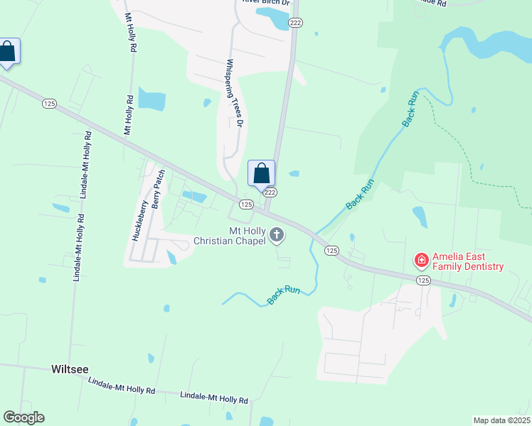 map of restaurants, bars, coffee shops, grocery stores, and more near 3300 Ohio 222 in Batavia