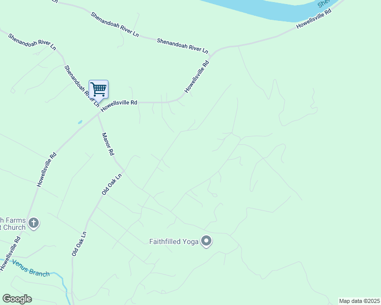 map of restaurants, bars, coffee shops, grocery stores, and more near 766 Mcguire Circle in Berryville