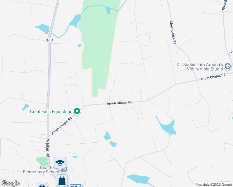 map of restaurants, bars, coffee shops, grocery stores, and more near 519 River Forest Drive in Great Falls