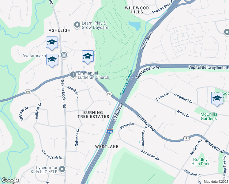 7519 Bradley Boulevard Potomac Md Walk Score
