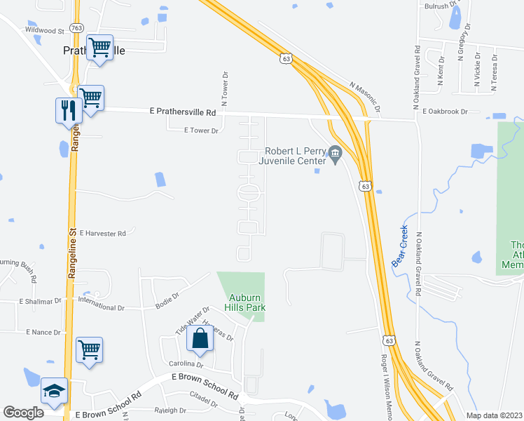 map of restaurants, bars, coffee shops, grocery stores, and more near 183 Meadows Crescent in Columbia