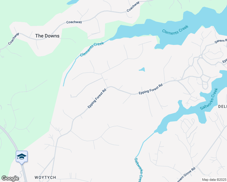 map of restaurants, bars, coffee shops, grocery stores, and more near 519 Epping Forest Road in Annapolis