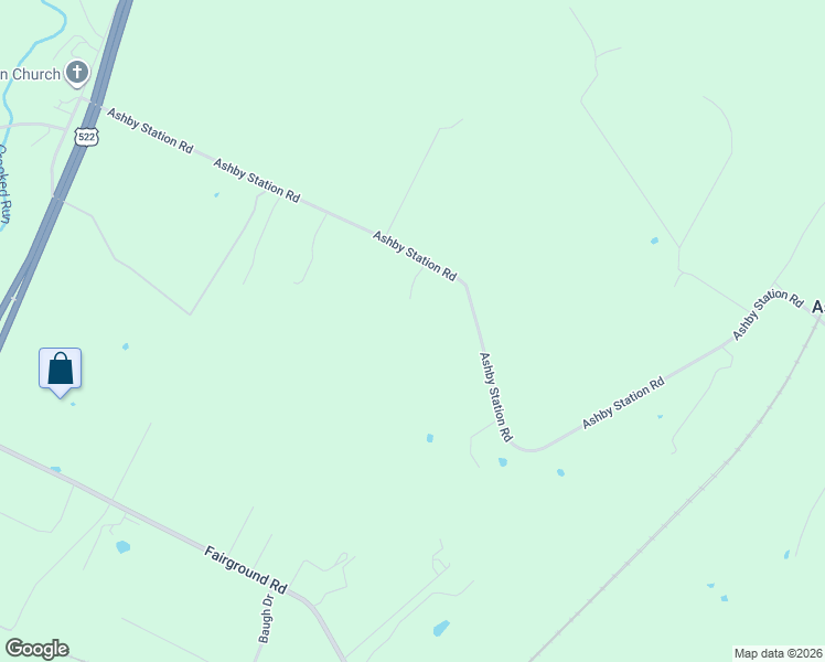 map of restaurants, bars, coffee shops, grocery stores, and more near 760 Ashby Station Road in Front Royal