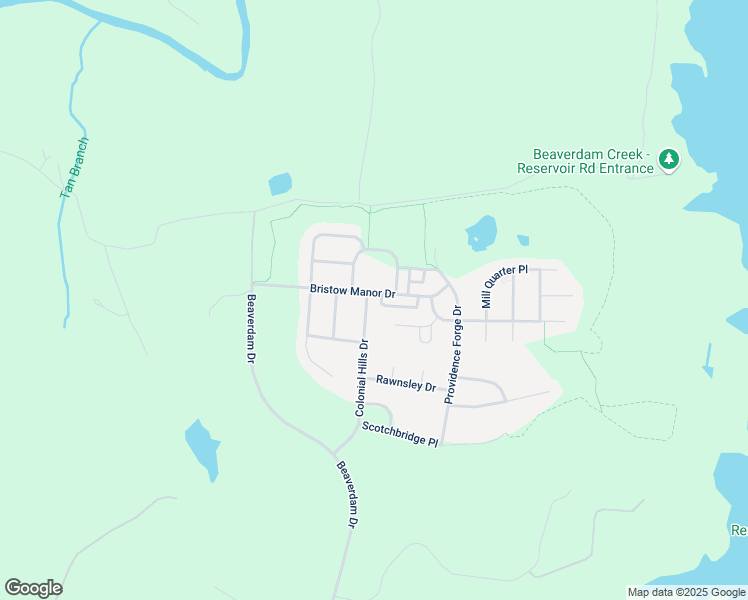 map of restaurants, bars, coffee shops, grocery stores, and more near 41811 Bristow Manor Drive in Ashburn