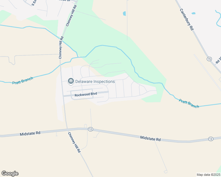 map of restaurants, bars, coffee shops, grocery stores, and more near 13 South High Meadow Drive in Felton