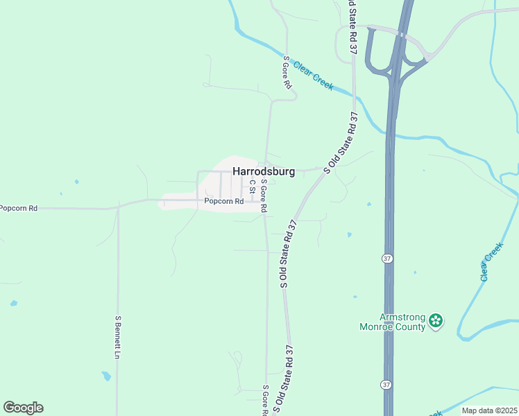 map of restaurants, bars, coffee shops, grocery stores, and more near 701 West Popcorn Road in Bloomington