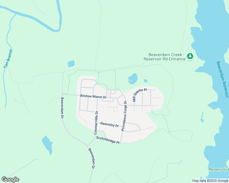 map of restaurants, bars, coffee shops, grocery stores, and more near 41893 Withorne Way in Ashburn