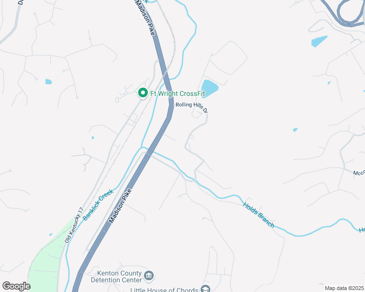 map of restaurants, bars, coffee shops, grocery stores, and more near 2217 Rolling Hills Drive in Covington