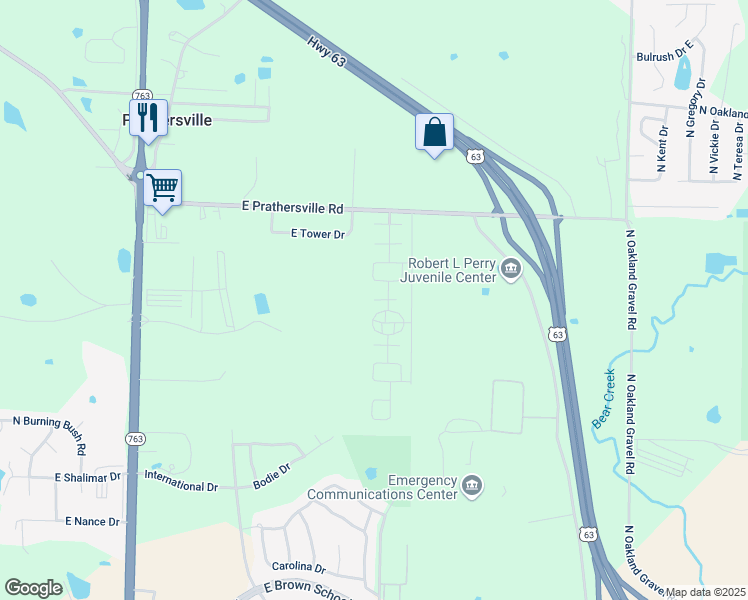 map of restaurants, bars, coffee shops, grocery stores, and more near 74 Sherry Drive in Columbia