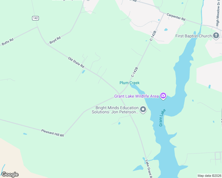 map of restaurants, bars, coffee shops, grocery stores, and more near 3271 Pleasant Hill Road in Mount Orab