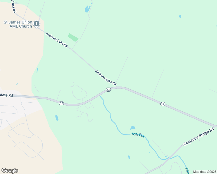 map of restaurants, bars, coffee shops, grocery stores, and more near 4217 Midstate Road in Frederica
