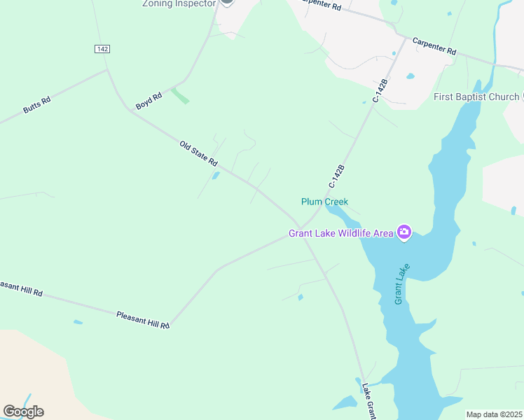 map of restaurants, bars, coffee shops, grocery stores, and more near 3271 Pleasant Hill Road in Mount Orab