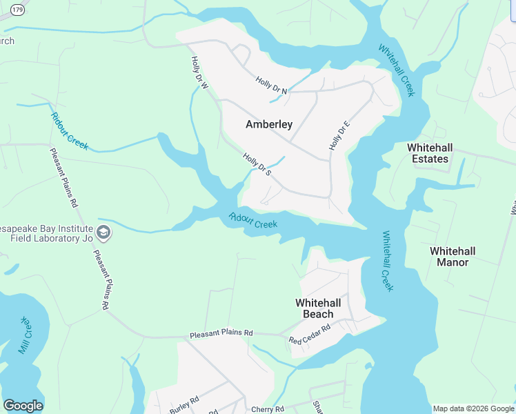 map of restaurants, bars, coffee shops, grocery stores, and more near 866 Holly Drive South in Annapolis