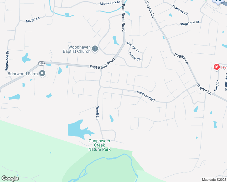 map of restaurants, bars, coffee shops, grocery stores, and more near 2881 Sherwood Court in Burlington