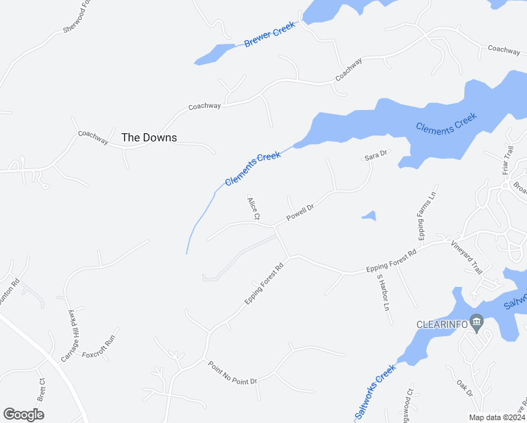 map of restaurants, bars, coffee shops, grocery stores, and more near 1693 Alice Court in Annapolis
