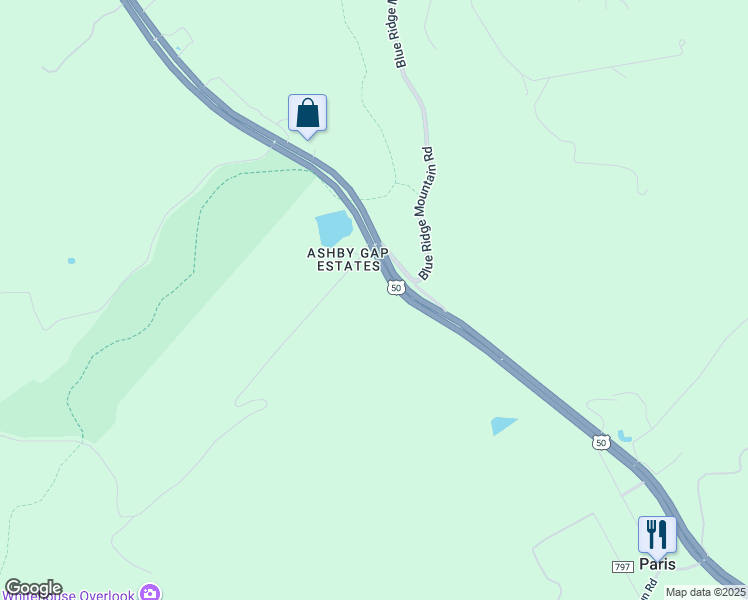 map of restaurants, bars, coffee shops, grocery stores, and more near 11723 Harry Byrd Highway in Berryville