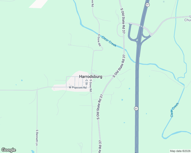 map of restaurants, bars, coffee shops, grocery stores, and more near 573 West Hobart Road in Bloomington