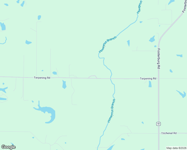 map of restaurants, bars, coffee shops, grocery stores, and more near 3362 Terpening Road in Alton