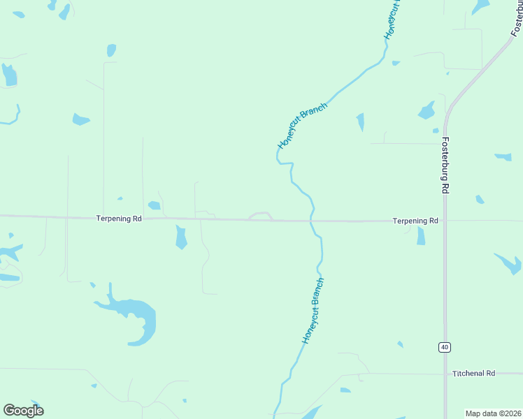 map of restaurants, bars, coffee shops, grocery stores, and more near 3362 Terpening Road in Alton