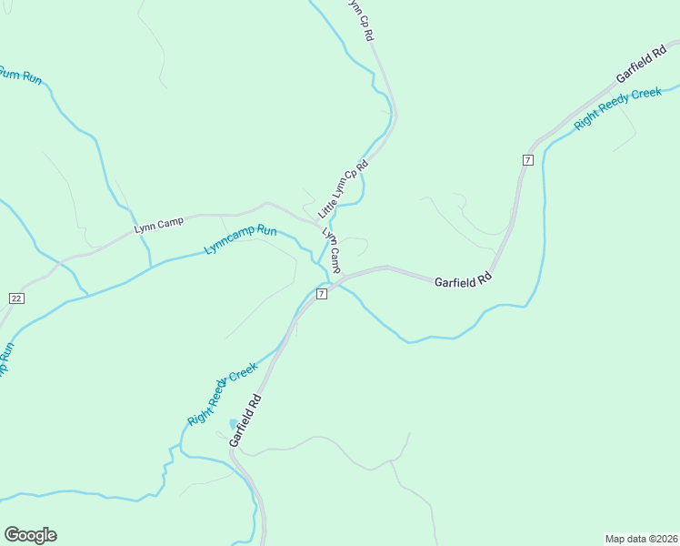 map of restaurants, bars, coffee shops, grocery stores, and more near 1480 Garfield Road in Palestine