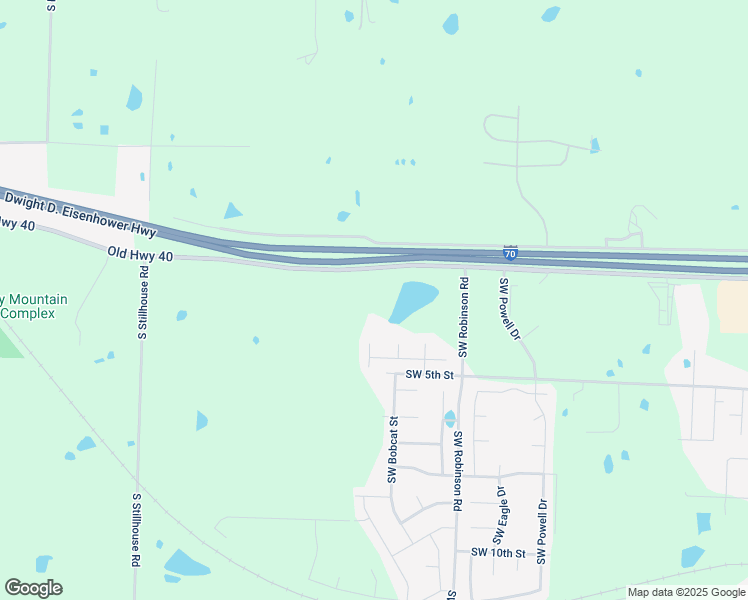 map of restaurants, bars, coffee shops, grocery stores, and more near 36809 U.S. 40 in Oak Grove