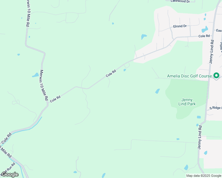 map of restaurants, bars, coffee shops, grocery stores, and more near 1302 Betty Jane Lane in Amelia