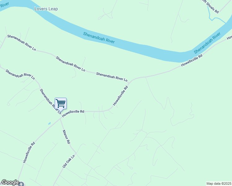 map of restaurants, bars, coffee shops, grocery stores, and more near 6909 Howellsville Road in Boyce