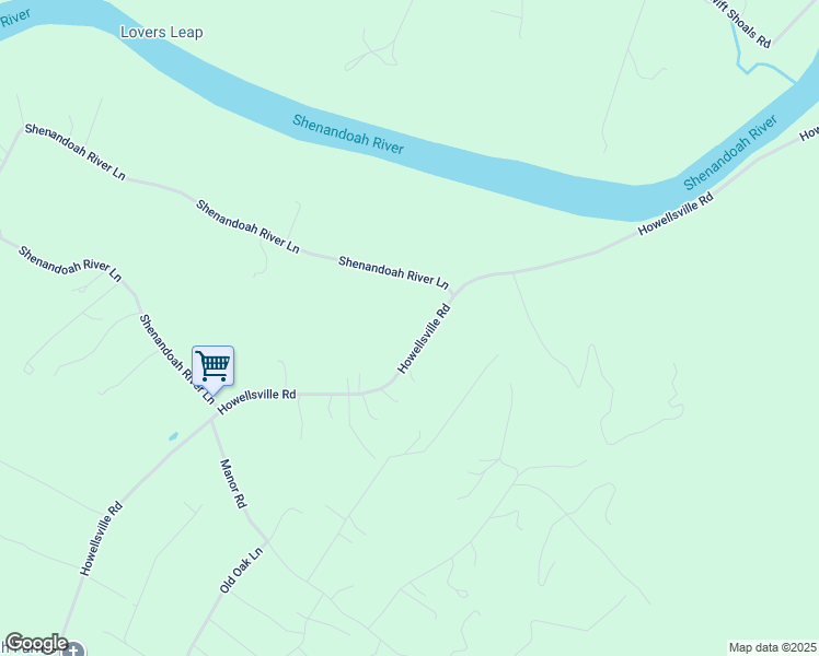 map of restaurants, bars, coffee shops, grocery stores, and more near 6909 Howellsville Road in Boyce