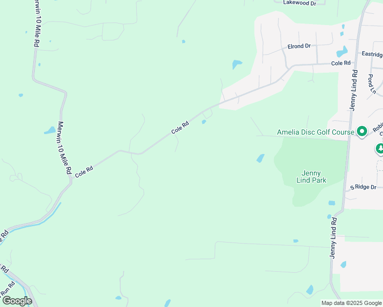 map of restaurants, bars, coffee shops, grocery stores, and more near 1302 Betty Jane Lane in Amelia