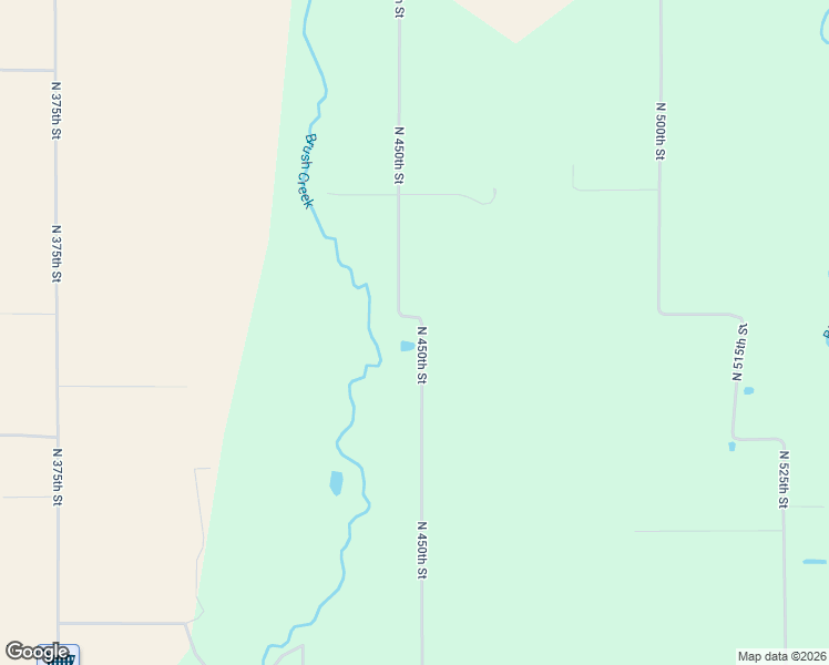 map of restaurants, bars, coffee shops, grocery stores, and more near 10656-11498 North 450th Street in Oblong