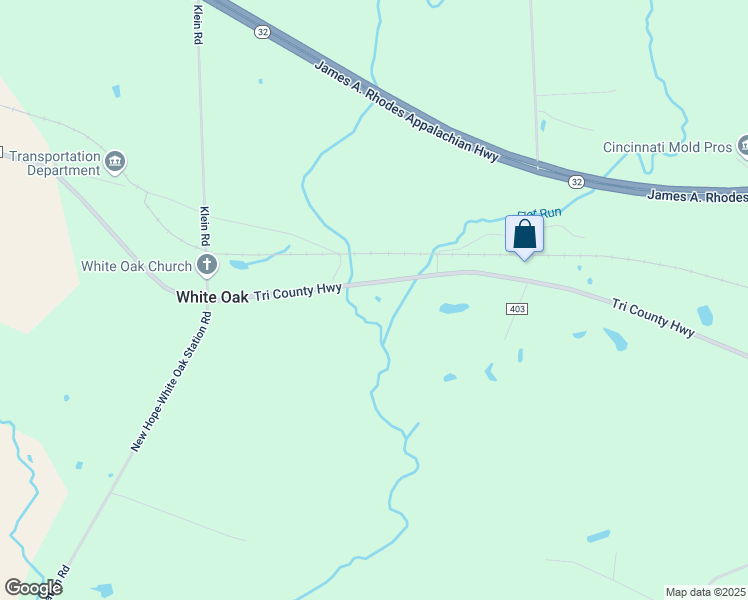 map of restaurants, bars, coffee shops, grocery stores, and more near 5336 Tri County Highway in Sardinia